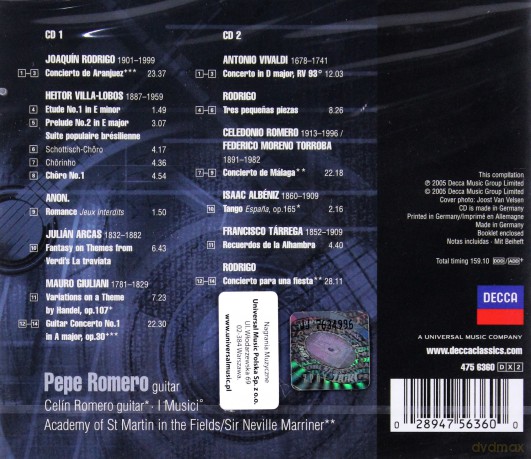 Romero Pepe: The Art Of Pepe Romero [2CD]