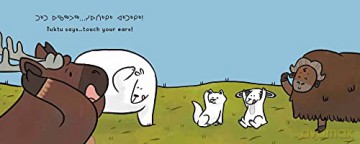 Tuktu Says: Bilingual Inuktitut and English Edition (Arvaaq Books) - Nadia Sammurtok [KSIĄŻKA]