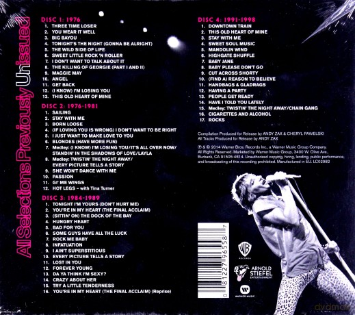 Rod Stewart: Live 1976-1998: Tonight's The Night [4CD]