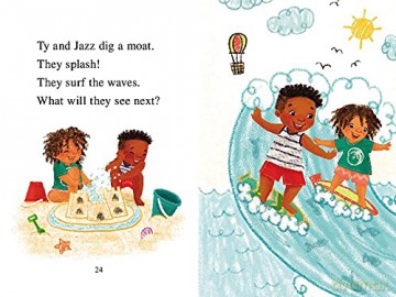 Ty's Travels: Beach Day! (My First I Can Read) - Kelly Lyons [KSIĄŻKA]