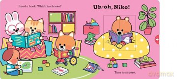Uh-Oh, Niko: Nursery: A push, pull and slide story - Chris Chatterton [KSIĄŻKA]