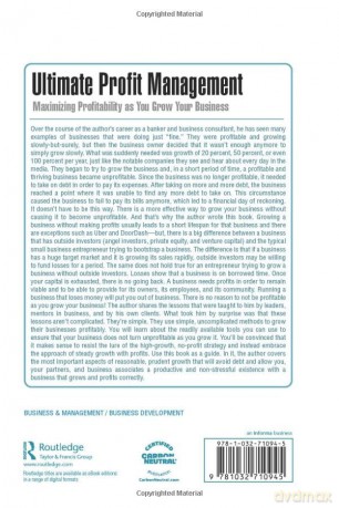 Ultimate Profit Management: Maximizing Profitability as You Grow Your Business - Manny Skevofilax [KSIĄŻKA]