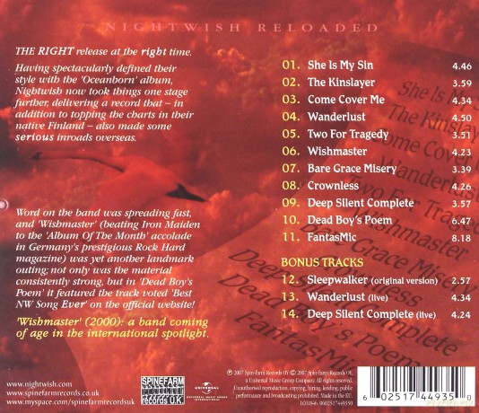 Nightwish: Wishmaster [CD]