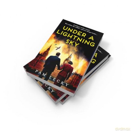 Under a Lightning Sky: a brand new gripping and page-turning historical suspense set against the backdrop of the Blitz for 2024 - Pam Lecky [KSIĄŻKA]