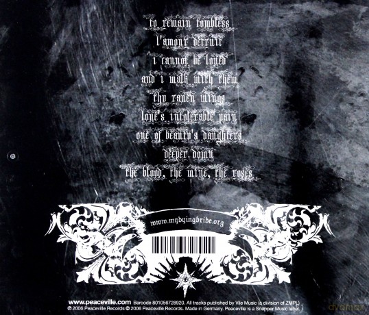 My Dying Bride: A Line Of Deathless Kings [CD]