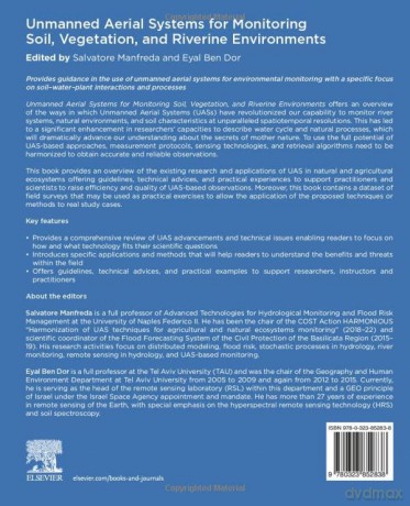 Unmanned Aerial Systems for Monitoring Soil, Vegetation, and Riverine Environments (Earth Observation) - Ben Dor Eyal [KSIĄŻKA]