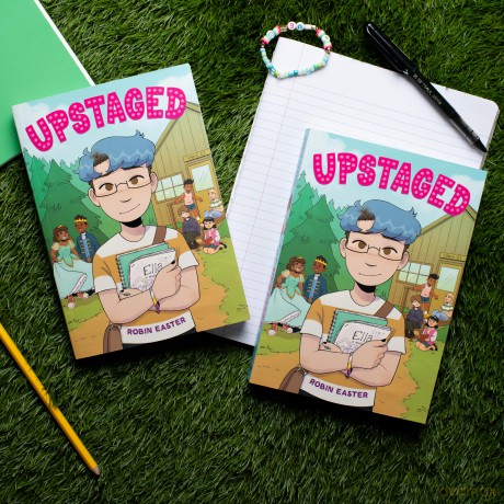 Upstaged (A Graphic Novel) - Robin Easter [KSIĄŻKA]