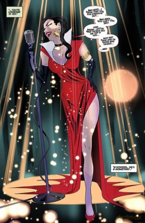 Vampirella vs The SuperPowers (Vampirella Versus the Superpowers) - Abnett [KSIĄŻKA]