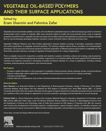 Vegetable Oil-Based Polymers and Their Surface Applications - Eram Sharmin [KSIĄŻKA]