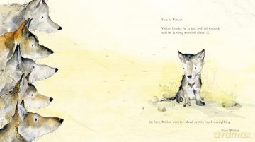 Victor, the Wolf with Worries - Catherine Rayner [KSIĄŻKA]