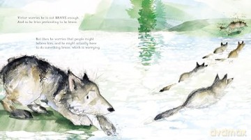 Victor, the Wolf with Worries - Catherine Rayner [KSIĄŻKA]
