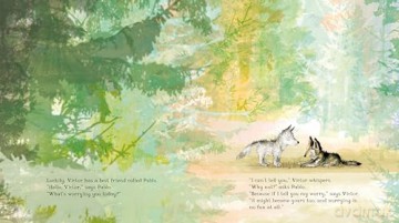 Victor, the Wolf with Worries - Catherine Rayner [KSIĄŻKA]