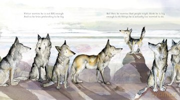 Victor, the Wolf with Worries - Catherine Rayner [KSIĄŻKA]