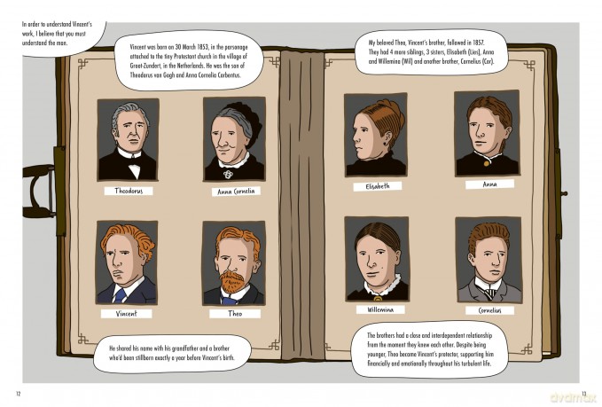 Vincent: A Graphic Biography: A Graphic Biography (BioGraphics) - Simon Elliott [KSIĄŻKA]