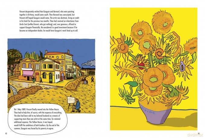 Vincent: A Graphic Biography: A Graphic Biography (BioGraphics) - Simon Elliott [KSIĄŻKA]