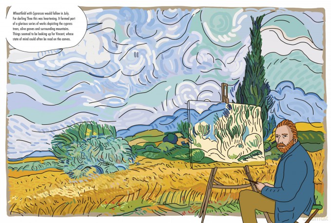 Vincent: A Graphic Biography: A Graphic Biography (BioGraphics) - Simon Elliott [KSIĄŻKA]