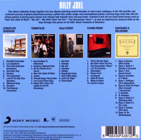 Billy Joel: Original Album Classics #2 [5CD]