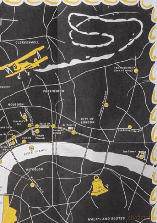 Virginia Woolf, Mrs Dalloway Map (Literary Maps Series Series) - Martin Thelander