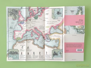 Voltaire, Candide Map (Literary Maps Series Series) - Martin Thelander