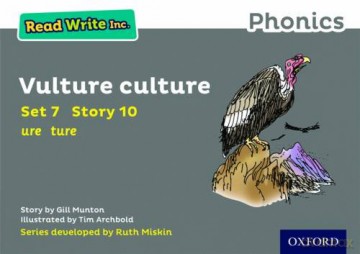 Vulture Culture (Grey Set 7 Storybook 10) (Read Write Inc. Phonics) [KSIĄŻKA]