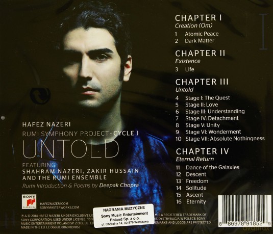 Hafez Nazeri: Rumi Symphony Project: Untold [CD]