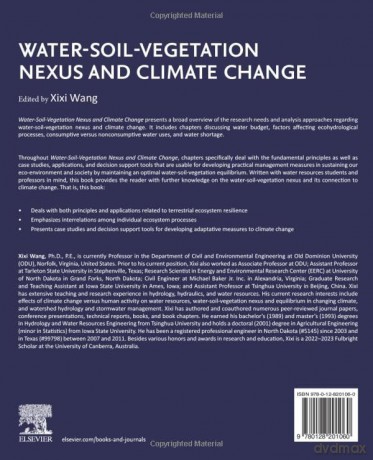 Water-Soil-Vegetation Nexus and Climate Change - Xixi Wang [KSIĄŻKA]