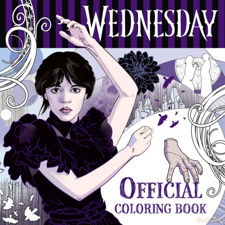 Wednesday Official Coloring Book: The Official Coloring Book - Random House [KSIĄŻKA]