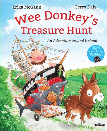 Wee Donkey's Treasure Hunt: An adventure around Ireland - Erika Mcgann [KSIĄŻKA]