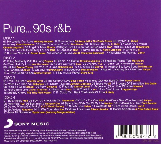 Pure... 90s R&B [4CD]