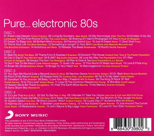 Pure... Electronic 80s [4CD]