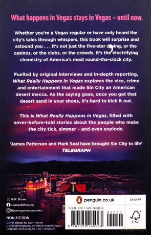 What Really Happens in Vegas: Discover the infamous city as you've never seen it before - James Patterson [KSIĄŻKA]