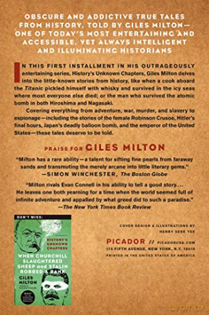 When Hitler Took Cocaine And Leni: History's Unknown Chapters - Giles Milton [KSIĄŻKA]