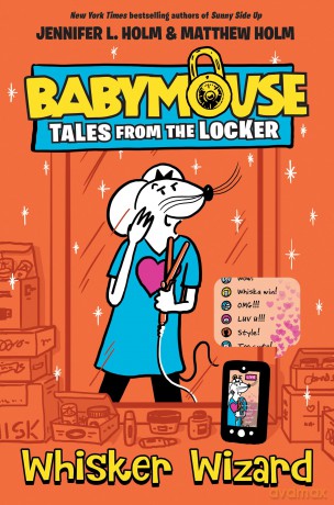 Whisker Wizard (Babymouse Tales from the Locker, 5) - Jennifer L. Holm [KSIĄŻKA]