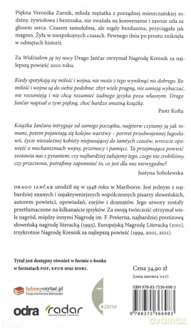 Widziałem ją tej nocy - Drago Jancar [KSIĄŻKA]