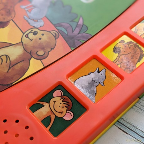 Wild Animals:A Sound Board Book [KSIĄŻKA]