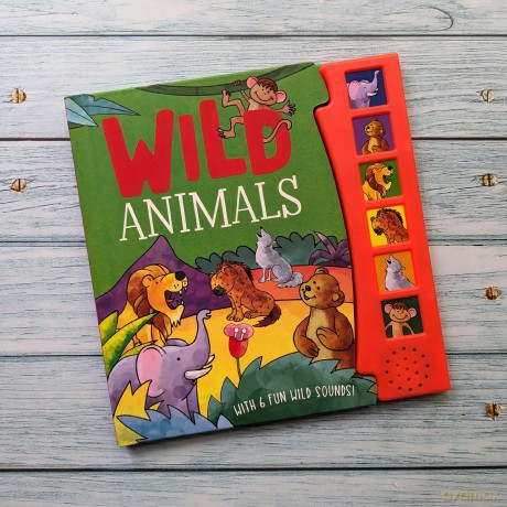 Wild Animals:A Sound Board Book [KSIĄŻKA]
