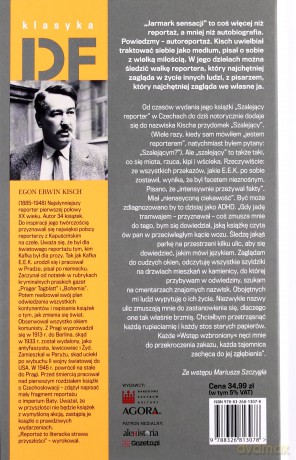 Jarmark sensacji - Erwin Kisch Egon [KSIĄŻKA]