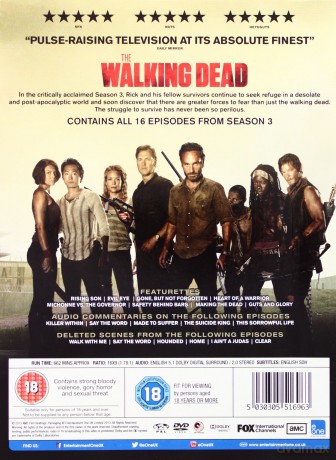 The Walking Dead Season 3 (Żywe Trupy Sezon 3) [5DVD]
