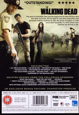 The Walking Dead Season 2 (Żywe Trupy Sezon 2) [4DVD]