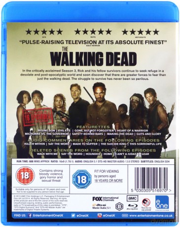 The Walking Dead Season 3 (Żywe Trupy Sezon 3) [5xBlu-ray]