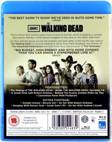 The Walking Dead Season 1 (Żywe Trupy Sezon 1) [2Blu-ray]