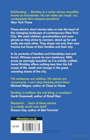 Witness: the stunning new short story collection of families and relationships - 'Brinkley's sentences are daggers' Raven Leilani - Jamel Brinkley [KSIĄŻKA]