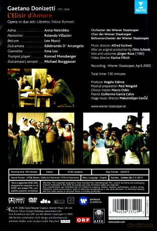 Ronaldo Villazon: L\'elisir D\'amore (Ntsc) [DVD]