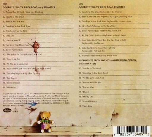 Elton John: Goodbye Yellow Brick Road (Deluxe) [2CD]