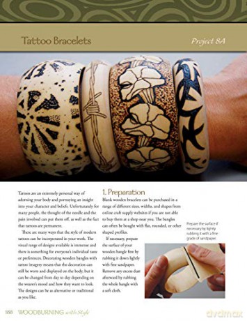 Woodburning with Style: Pyrography Lessons and Projects with a Modern Flair (Fox Chapel Publishing) Hands-On Instructional Guide with 9 Step-by-Step Skill-Building Projects from Artist Simon Easton - Simon Easton [KSIĄŻKA]