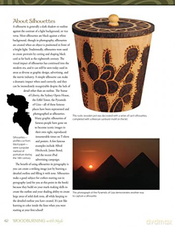Woodburning with Style: Pyrography Lessons and Projects with a Modern Flair (Fox Chapel Publishing) Hands-On Instructional Guide with 9 Step-by-Step Skill-Building Projects from Artist Simon Easton - Simon Easton [KSIĄŻKA]