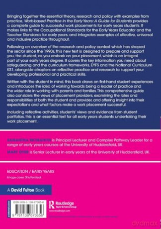 Work-based Practice in the Early Years: A Guide for Students - Samantha Mcmahon [KSIĄŻKA]