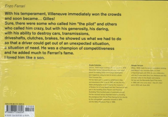 Wow Gilles!: Villeneuve. The Undying Legend - Giorgio Terruzzi [KSIĄŻKA]