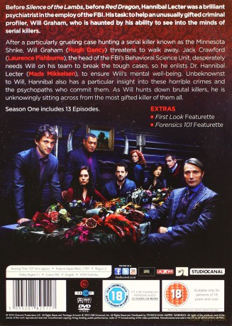 Hannibal Season 1 [4DVD]