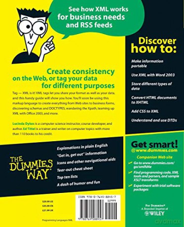 XML For Dummies - Ed Tittel [KSIĄŻKA]